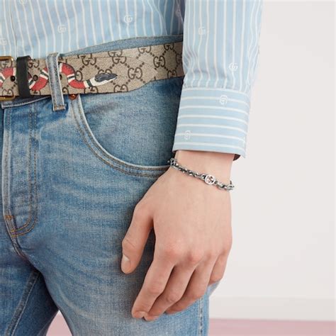 replica gucci bracelets for women|gucci interlocking silver bracelet.